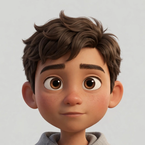 Eli, the son of the Sincere family, age 10